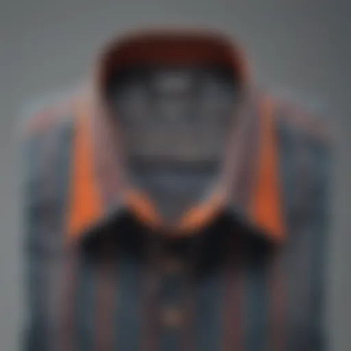 Stylish collection of shirts showcasing various patterns and colors