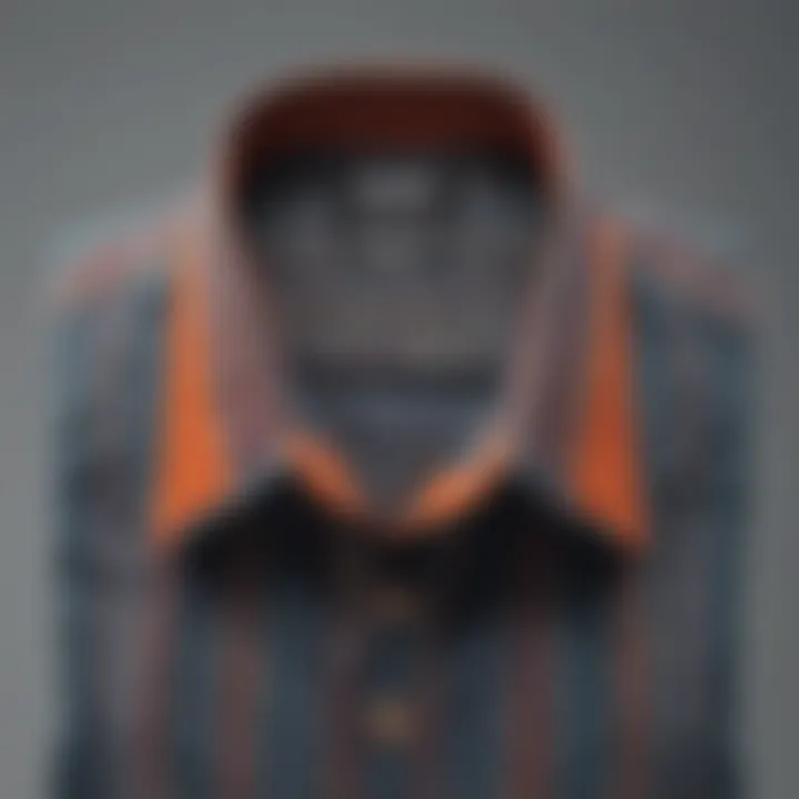 Stylish collection of shirts showcasing various patterns and colors