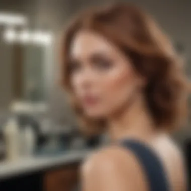 Anabel Kingsley in her salon, showcasing her expertise.