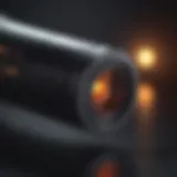 Close-up of a diode laser device