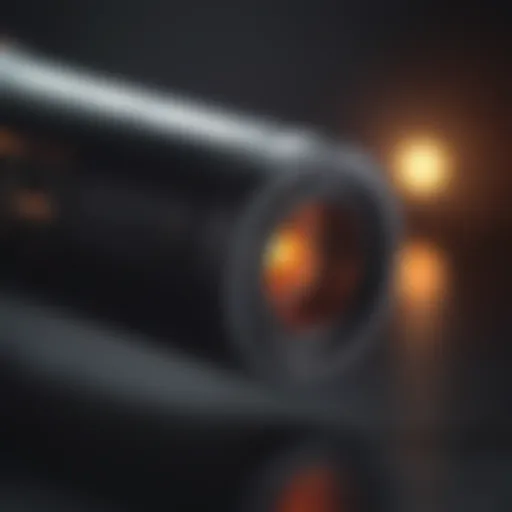 Close-up of a diode laser device