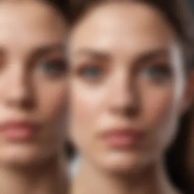 Transformation Through Glycolic Acid Before and after using glycolic acid for skin