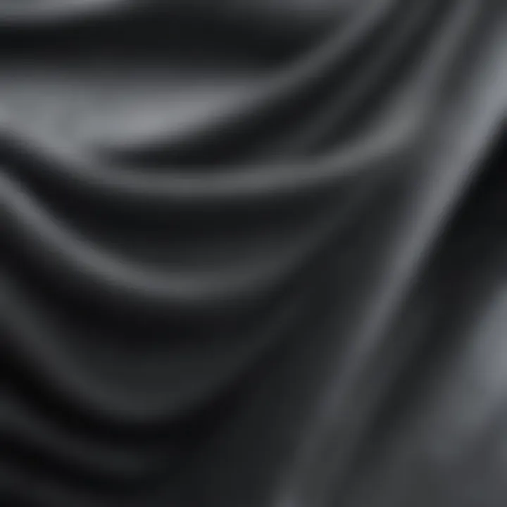 Close-up of breathable fabric used in high-performance activewear