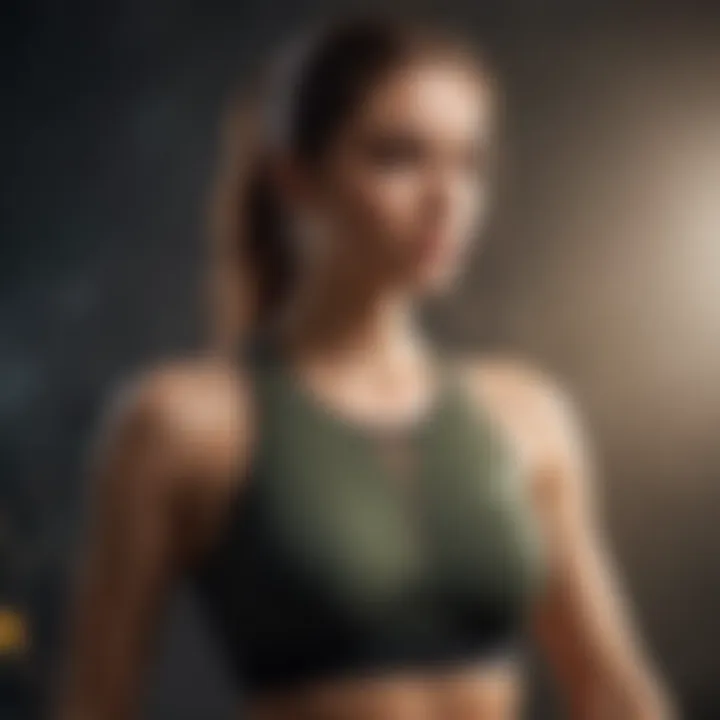 Sustainable activewear tops made from eco-friendly materials