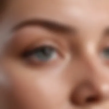 Innovative Concealers for Acne Scars Close-up of innovative concealers specifically formulated for acne scar coverage.