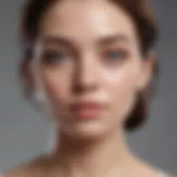 Illustration of skincare products suitable for cystic acne treatment