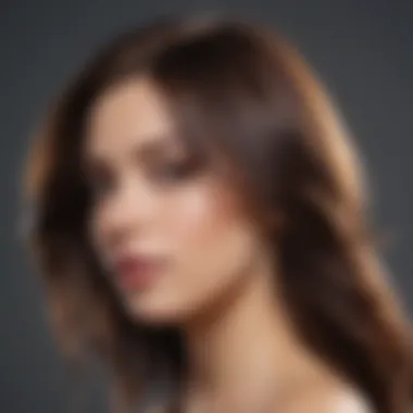 Results of Hair Oil Treatment Before and after hair repair treatment