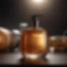 Luxurious curl products arranged aesthetically