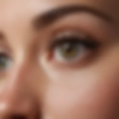 Eyelash Conditioner Application Application of eyelash conditioner