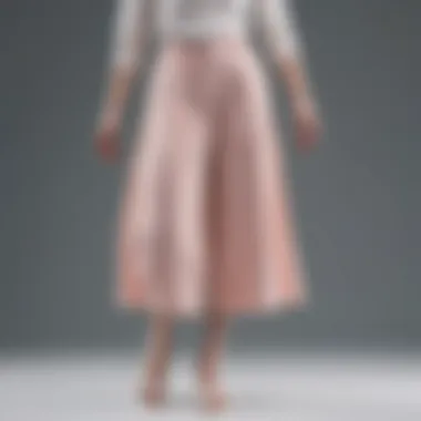 Flowy Culottes in Soft Pastel Hues