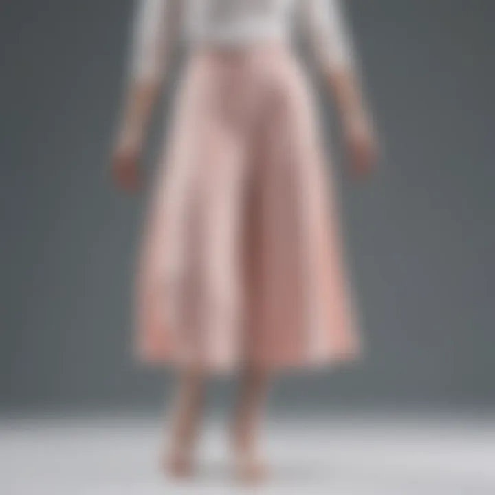 Flowy Culottes in Soft Pastel Hues