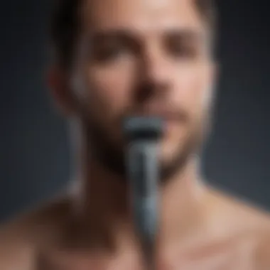 Electric Razor Performance A sleek electric razor designed for optimal performance.