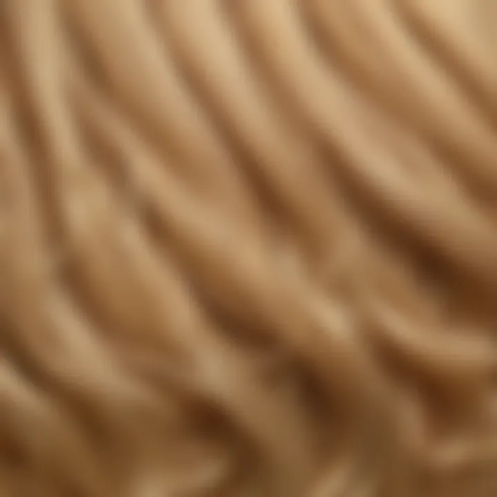 Variety of Blonde Hair Dye Shades Swatched on Textured Surface