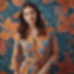 A vibrant collection of Boden's signature clothing showcasing unique patterns and designs.