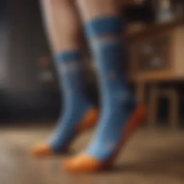 Elegant Presentation of Bombas Socks Stylish Bombas Socks Display