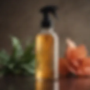 Botanical Elixir for Hair Protection Botanical Ingredients Infused Heat Protectant Spray