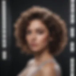 Ethereal Elegance: Bounce Curl Product Display
