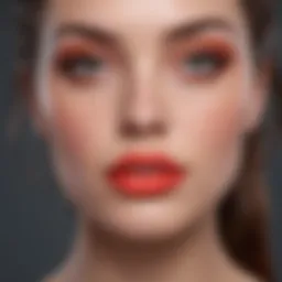 Captivating Coral Lip Color Palette