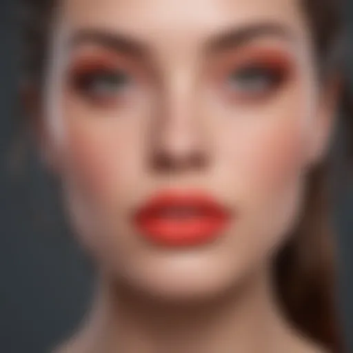 Captivating Coral Lip Color Palette