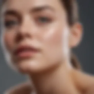 Demonstration of proper usage of CeraVe Back Acne Wash