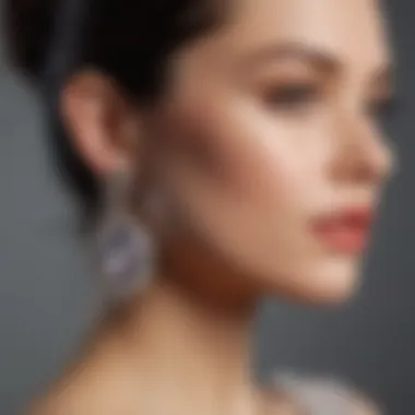 Elegance Adornments Chic Statement Earrings