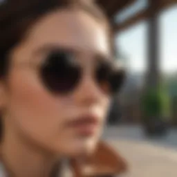 Sunglasses styles for oval face shape