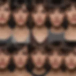 Different Bang Styles for Various Face Shapes