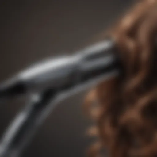 Variety of curling irons for wavy hair