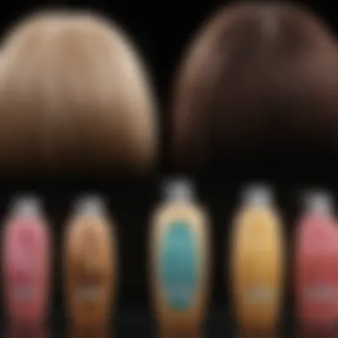 Comparison of different hair care ingredients