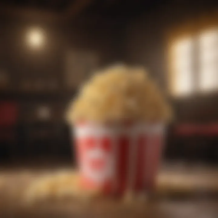 Cinema Popcorn Bucket Cartoon