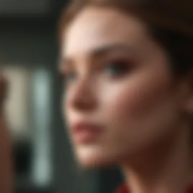 Intriguing Psychological Dive A captivating moment from a gripping psychological thriller on HBO Max