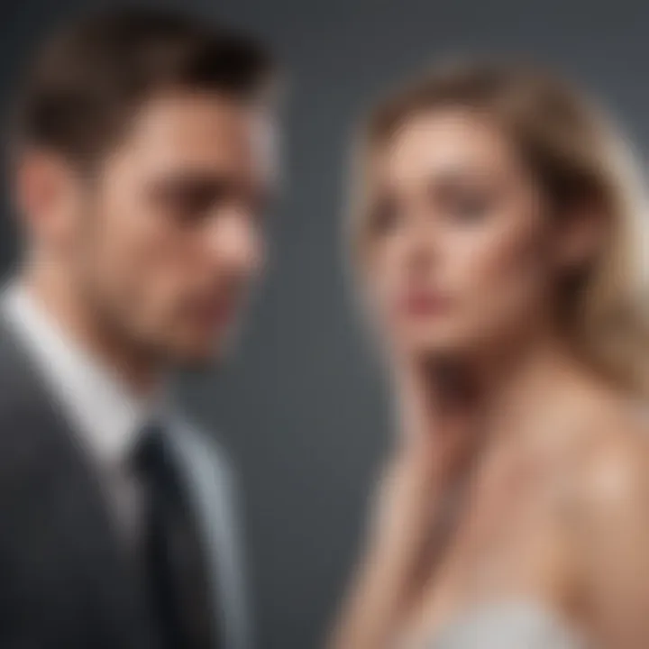Illustration symbolizing the emotional void that leads to infidelity