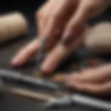 Essential tools for dip nail removal, showcasing a variety of nail care instruments.