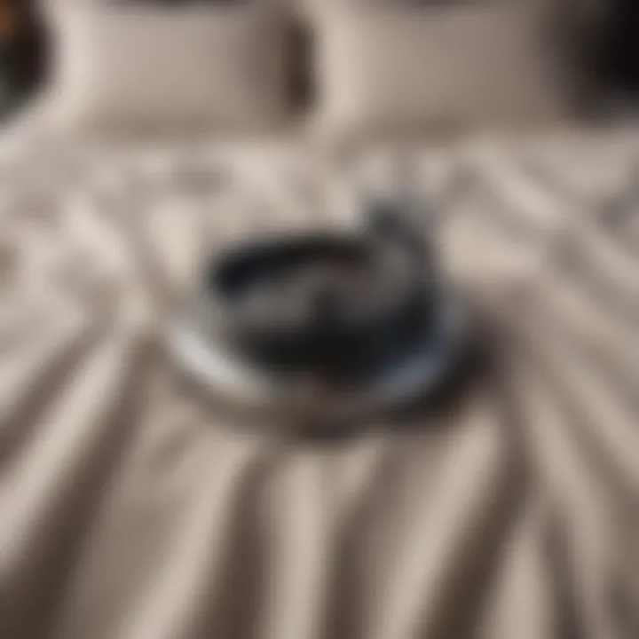 Illustration depicting weight distribution on a bed