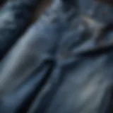 Assorted blue jeans showcasing diverse styles and cuts