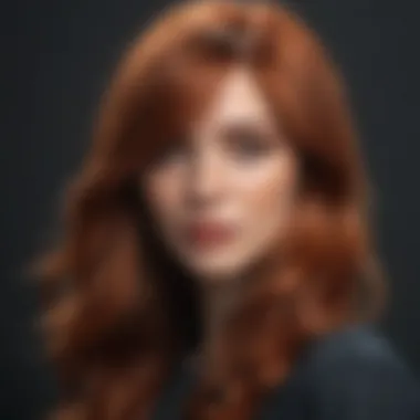 Copper Infusion Balayage Hair Color Blend Copper Infusion Balayage Hair Color