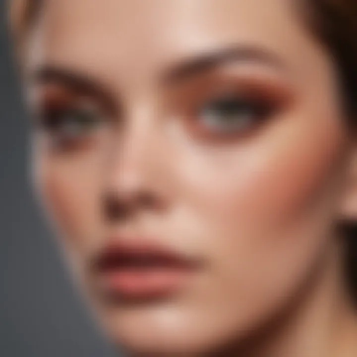 Sophisticated makeup techniques for under-eye coverage