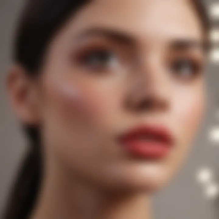 Beauty professionals engaged in a creative collaboration