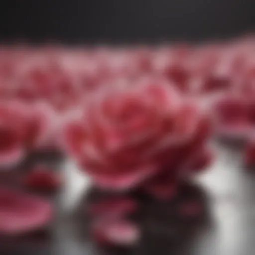 Exquisite Rose Petals