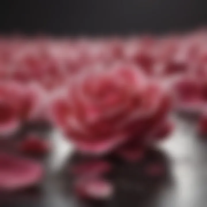 Exquisite Rose Petals