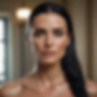 Ethereal Reflections of Demi Moore Demi Moore's Reflections