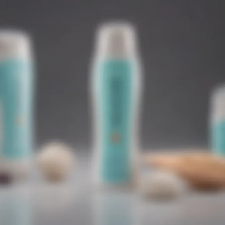 A display of various modern depilatory products in sleek packaging.