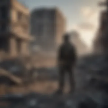 Eerie aftermath of War Destruction Destruction Aftermath
