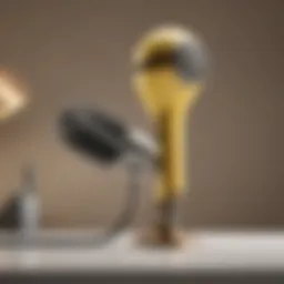 Sophisticated design of the Drybar Blow Dryer Diffuser highlighting its unique structure