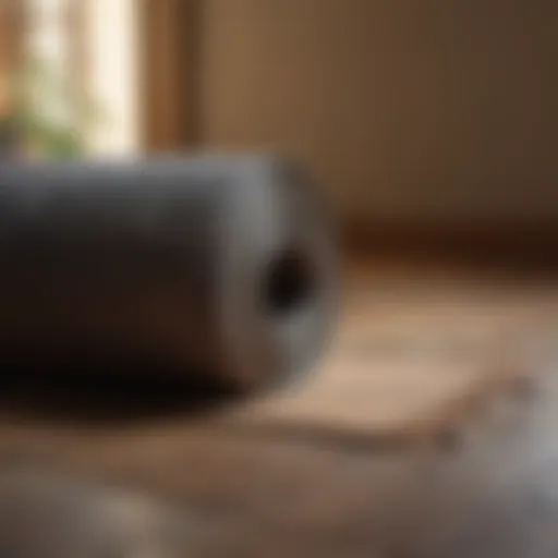 Eco-friendly sustainable mat for yoga and pilates