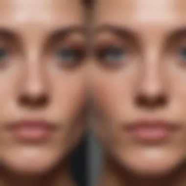 Transformation: Dark Spots Before and After Treatment Before and after comparison of skin with dark spots
