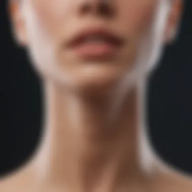 Understanding Skin Layers Diagram showing skin layers affected by back neck acne