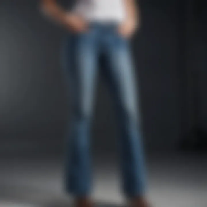 Wide Bottom Jeans - Effortless Elegance and Sophistication