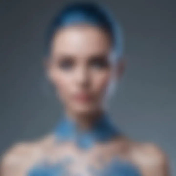 Elegance in Skincare with Blue Toner