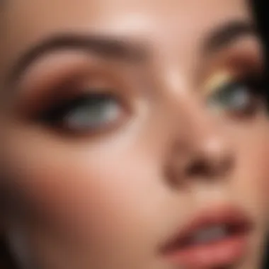 Soft Shimmering Gradient Shadows for Dark Eyes